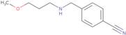 4-{[(3-Methoxypropyl)amino]methyl}benzonitrile