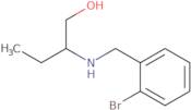 2-{[(2-Bromophenyl)methyl]amino}butan-1-ol