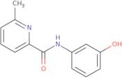 N-(3-Hydroxyphenyl)-6-methylpyridine-2-carboxamide