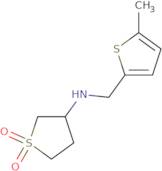 N-[(5-Methylthiophen-2-yl)methyl]-1,1-dioxothiolan-3-amine