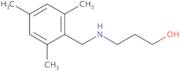 3-{[(2,4,6-Trimethylphenyl)methyl]amino}propan-1-ol