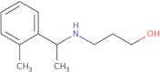 3-{[1-(2-Methylphenyl)ethyl]amino}propan-1-ol