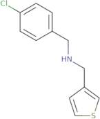 [(4-Chlorophenyl)methyl](thiophen-3-ylmethyl)amine