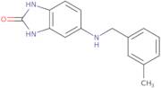 5-{[(3-Methylphenyl)methyl]amino}-2,3-dihydro-1H-1,3-benzodiazol-2-one