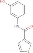 N-(3-Hydroxyphenyl)thiophene-3-carboxamide