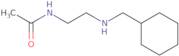 N-{2-[(Cyclohexylmethyl)amino]ethyl}acetamide