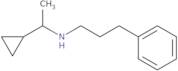 (1-Cyclopropylethyl)(3-phenylpropyl)amine