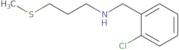 [(2-Chlorophenyl)methyl][3-(methylsulfanyl)propyl]amine