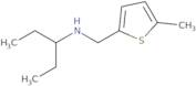 [(5-Methylthiophen-2-yl)methyl](pentan-3-yl)amine