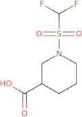 1-Difluoromethanesulfonylpiperidine-3-carboxylic acid