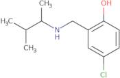 4-Chloro-2-[(3-methylbutan-2-ylamino)methyl]phenol