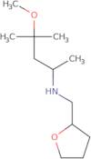 4-Methoxy-4-methyl-N-(oxolan-2-ylmethyl)pentan-2-amine