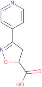 3-(Pyridin-4-yl)-4,5-dihydro-1,2-oxazole-5-carboxylic acid