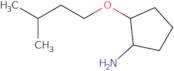 2-(3-Methylbutoxy)cyclopentan-1-amine