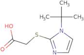 2-[(1-tert-Butyl-1H-imidazol-2-yl)sulfanyl]acetic acid