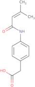 2-[4-(3-Methylbut-2-enamido)phenyl]acetic acid