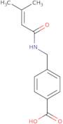 4-[(3-Methylbut-2-enamido)methyl]benzoic acid