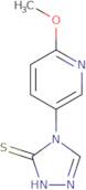 4-(6-Methoxypyridin-3-yl)-4H-1,2,4-triazole-3-thiol