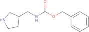 Pyrrolidin-3-ylmethyl-carbamic acid benzyl ester