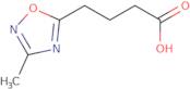 4-(3-Methyl-1,2,4-oxadiazol-5-yl)butanoic acid