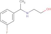 2-{[1-(3-Fluorophenyl)ethyl]amino}ethan-1-ol