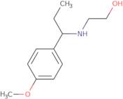 2-[1-(4-Methoxyphenyl)propylamino]ethanol