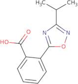 2-[3-(Propan-2-yl)-1,2,4-oxadiazol-5-yl]benzoic acid