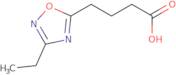 4-(3-Ethyl-1,2,4-oxadiazol-5-yl)butanoic acid