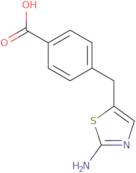 4-((2-Aminothiazol-5-yl)methyl)benzoic acid