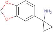 1-(1,3-Dioxaindan-5-yl)cyclopropan-1-amine