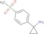 1-(4-(Methylsulfonyl)phenyl)cyclopropanamine