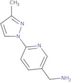 (6-(3-Methyl-1H-pyrazol-1-yl)pyridin-3-yl)methanamine