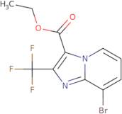 Ethyl 8-bromo-2-(trifluoromethyl)imidazo[1,2-a]pyridine-3-carboxylate