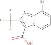 8-Bromo-2-(trifluoromethyl)imidazo[1,2-a]pyridine-3-carboxylic acid