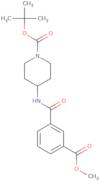 tert-Butyl 4-[3-(methoxycarbonyl)benzamido]piperidine-1-carboxylate