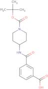 3-[1-(tert-Butoxycarbonyl)piperidin-4-ylcarbamoyl]benzoic acid