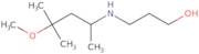 3-[(4-Methoxy-4-methylpentan-2-yl)amino]propan-1-ol