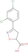 3-(2,4-Dichlorophenyl)-4,5-dihydro-1,2-oxazole-5-carboxylic acid