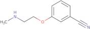 3-[2-(Methylamino)ethoxy]benzonitrile