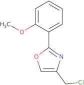 4-(Chloromethyl)-2-(2-methoxyphenyl)-1,3-oxazole