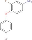 4-(4-Bromophenoxy)-3-fluoroaniline