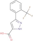 3-[2-(Trifluoromethyl)phenyl]-1H-pyrazole-5-carboxylic acid