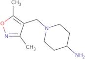 1-[(3,5-Dimethyl-1,2-oxazol-4-yl)methyl]piperidin-4-amine