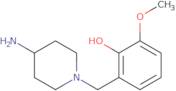 2-((4-Aminopiperidin-1-yl)methyl)-6-methoxyphenol