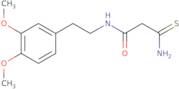 2-Carbamothioyl-N-[2-(3,4-dimethoxyphenyl)ethyl]acetamide