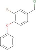 4-(Chloromethyl)-2-fluoro-1-phenoxybenzene