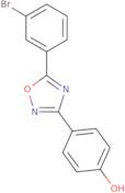 4-[5-(3-Bromophenyl)-1,2,4-oxadiazol-3-yl]phenol