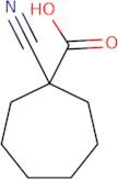 1-Cyanocycloheptane-1-carboxylic acid