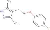 4-[2-(4-Fluorophenoxy)ethyl]-3,5-dimethyl-1H-pyrazole