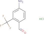 4-Amino-2-(trifluoromethyl)benzaldehyde hydrochloride